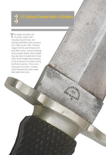 Special edition - The London Knife Book, by Ron Flook